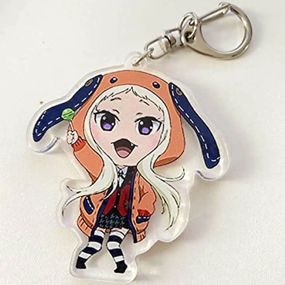 

CosNoble Kakegurui Stand Figure Anime Yomozuki Runa Cosplay with Acrylic Keychain Desk Collection Props