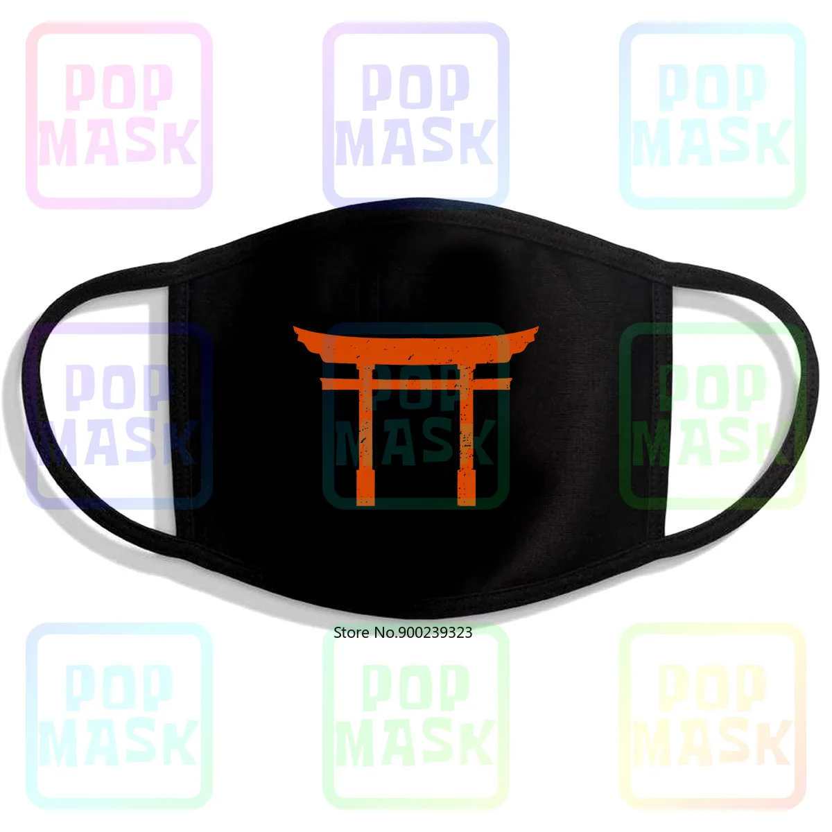 Японская смешная многоразовая хлопковая маска для лица с защитой от загрязнений