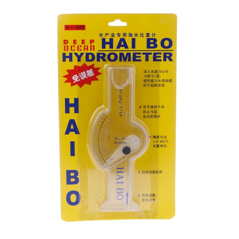 2020 Новый точный гидрометр солености метр для аквариума Морской морской соленой