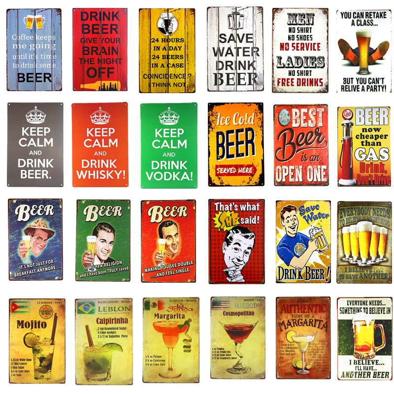 Экономия воды/питьевой/холодной реальности металлический жестяной знак