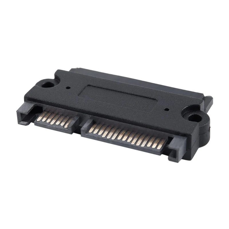 

SATA 22Pin (7+15 Pin) Male to SATA 22 Pin (7+15Pin) Female adapter Convertor, Sata Male-Female Adapter