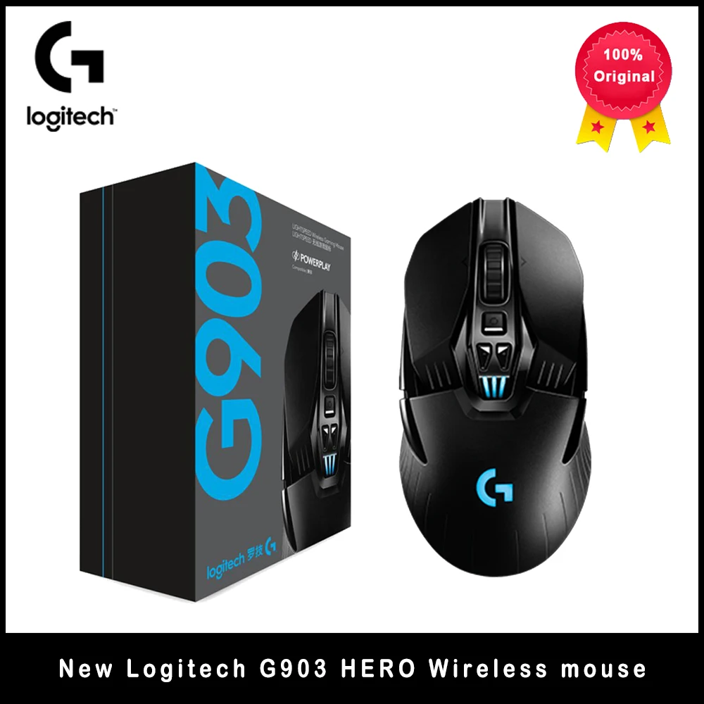 Мышь Logitech G903 HERO игровая механическая RGB 25K 25600DPI | Компьютеры и офис