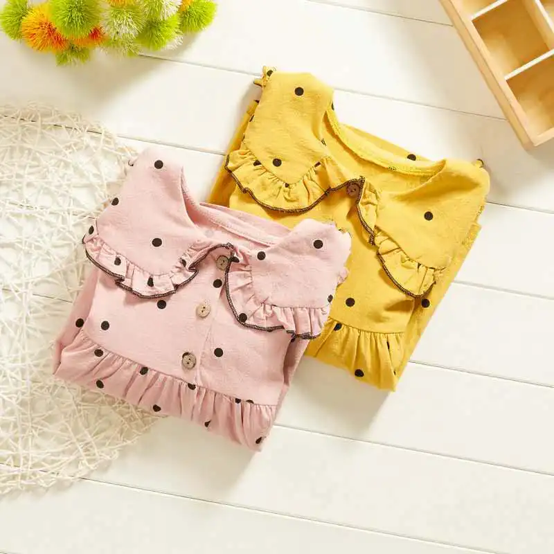 Осеннее новое платье для девочек детское хлопковое принцессы в Корейском