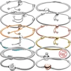 Цепочка-Шарм Змея из серебра 925 пробы