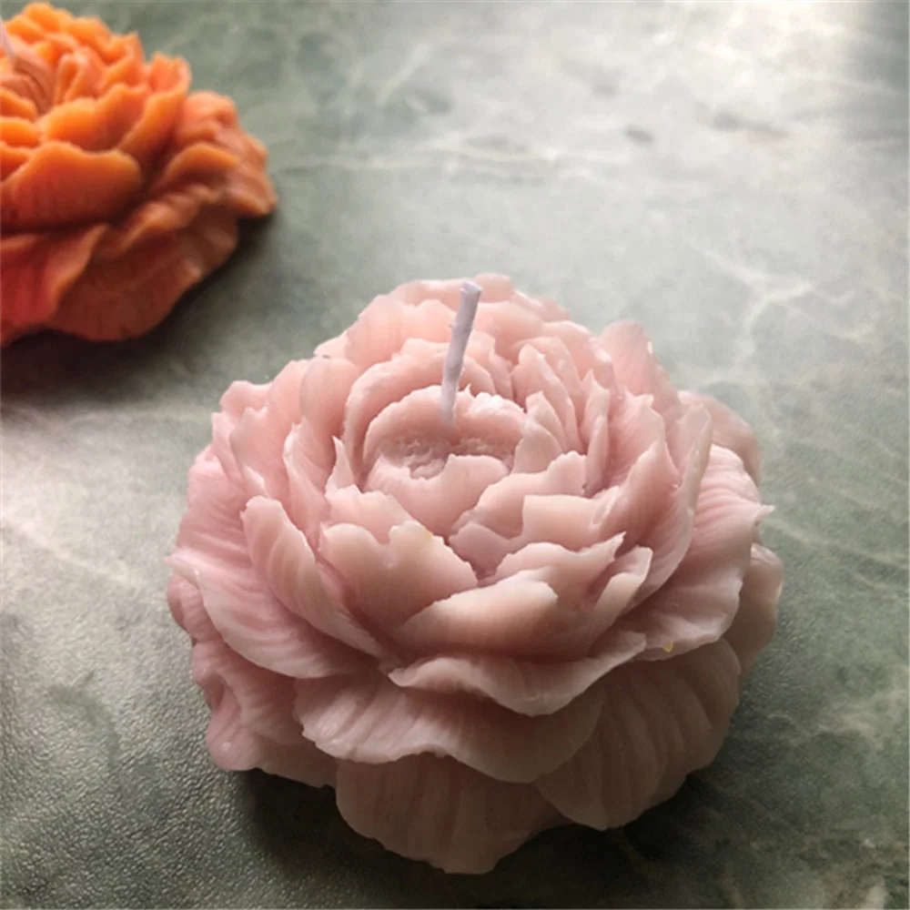 

Big Flower Candle Silicone Mold Handmade Resin Craft Cake Baking 3D Chocolate Fondant Mould