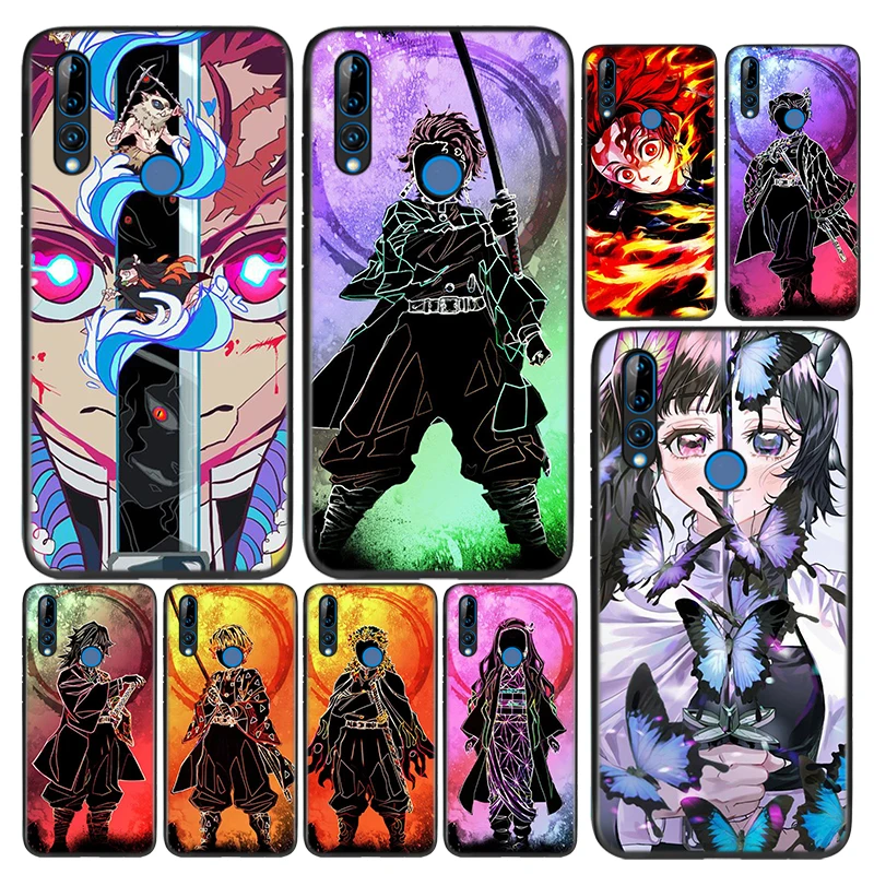 

Silicone Cover Kimetsu No Yaiba For Huawei Honor 9 9X 9N 8S 8C 8X 8A V9 8 7S 7A 7C Pro lite Prime Play 3E Phone Case