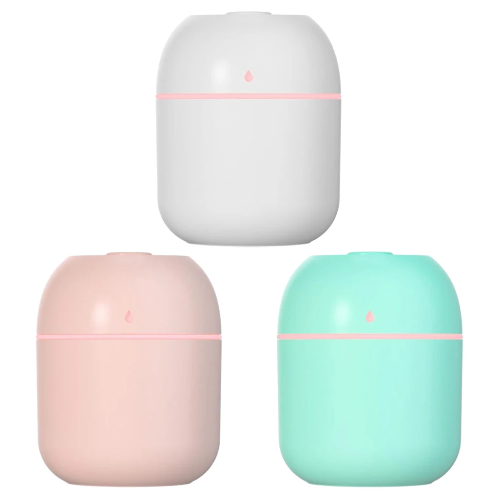 

220ml USB Aroma Essential Oil Diffuser Humidifier Timer Settings LED Light Humidifying Mute for Home Office Living Room Bedroom