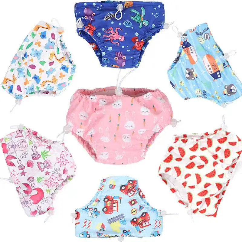 

Baby Swim Diaper Waterproof Adjustable Cloth Diapers Pool Pant Swimming Diaper Cover Reusable Washable Baby Nappies Infant