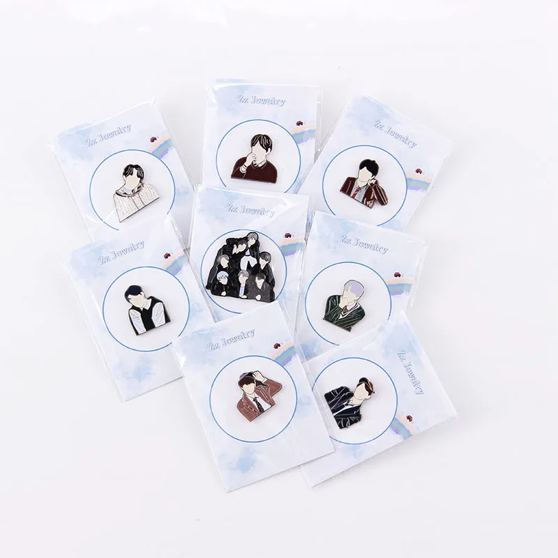Kpop Bangtan Boys JK V SUGA JHOPE JIMIN JIN RM новый альбом фотоаксессуары украшения коллекция
