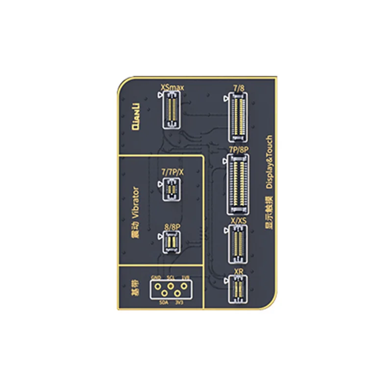 Battery board Qianli iCopy Plus ЖК-экран цвет ремонт программист для iPhone XR XSMAX XS 8P 8 7P 7 Вибрация/сенсорный ремонт - Цвет: Battery board
