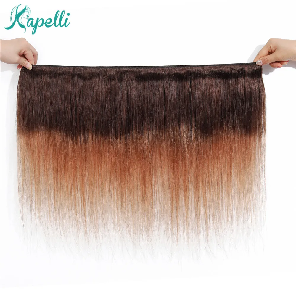 Эффектом деграде (переход от темного к 3/4 пряди с закрытием бразильские прямые