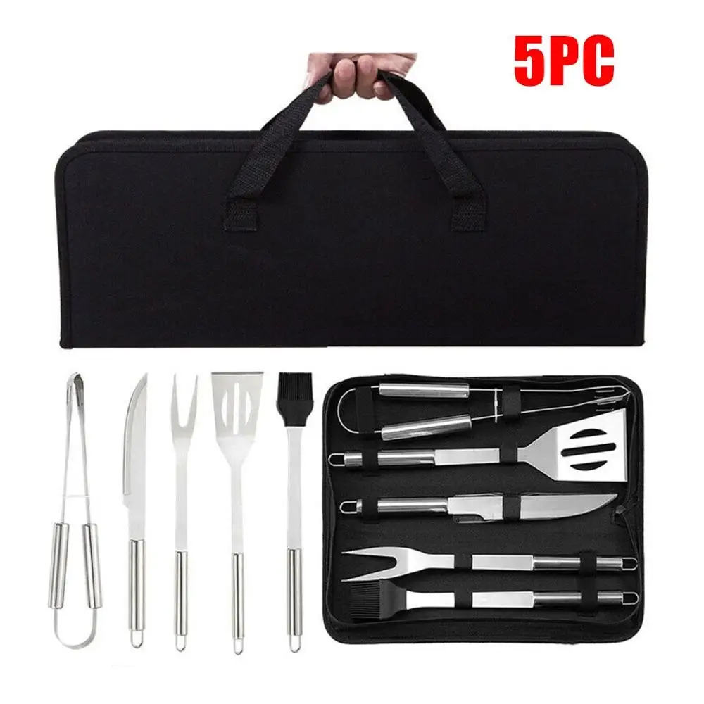 Новое поступление 5/9 шт набор для барбекю гриль кухонная утварь из нержавеющей