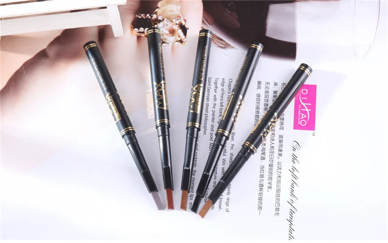 Двусторонние автоматические карандаши для бровей 1 шт. водостойкие стойкие