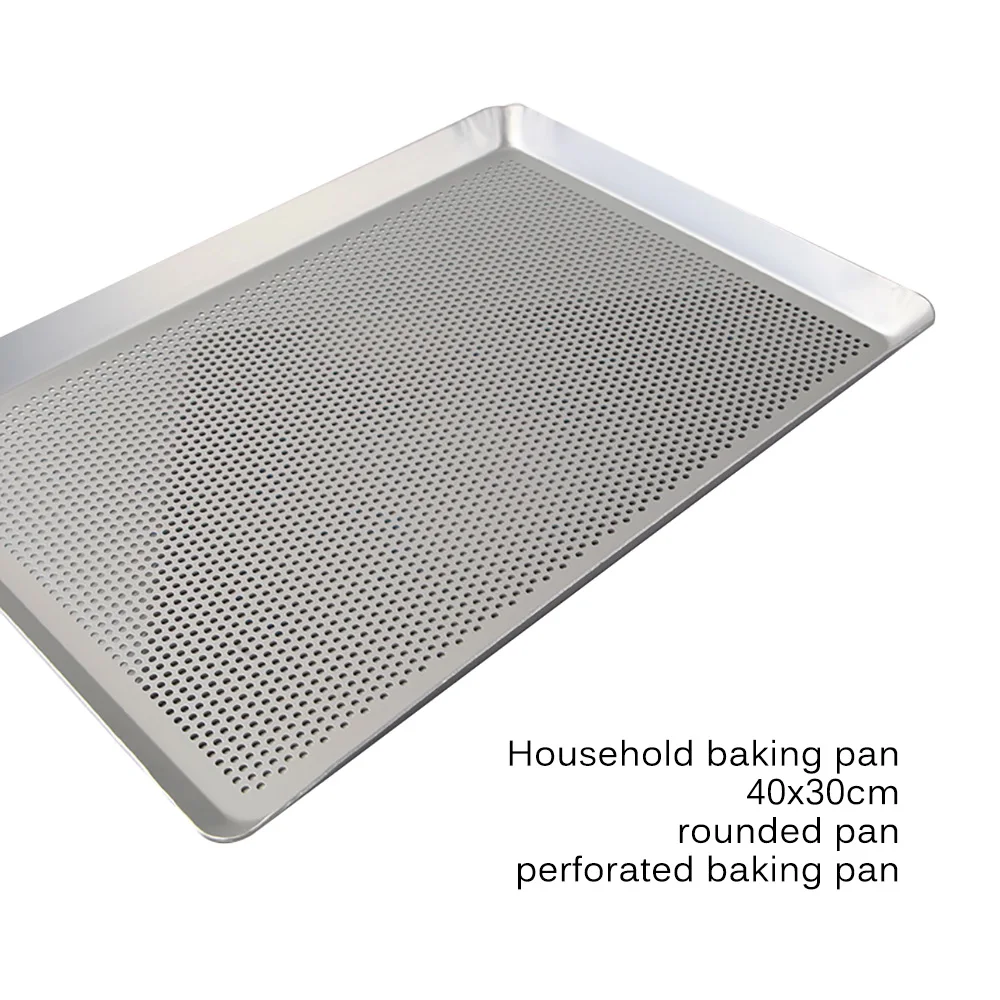 Противень для выпечки 40x30 см Прямоугольный плоский нетоксичный поднос