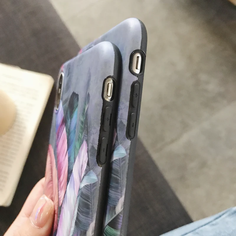 Винтажный чехол LOVECOM с банановым листом для телефона iPhone 11 Pro Max XR XS 6 6S 7 8 Plus X