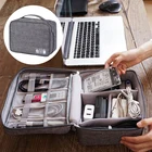 Сумка для хранения для дома и офиса, органайзер USB для передачи данных и зарядки, портативная дорожная водонепроницаемая сумка для мобильного телефона и ноутбука