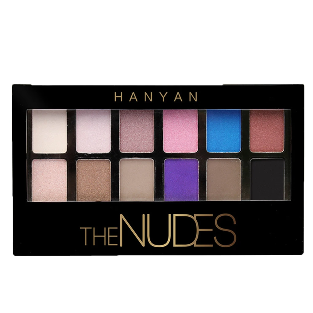 BGVfive12 цветов Обнаженная земля Цвет Тени для век Палетка с дымчатыми оттенками