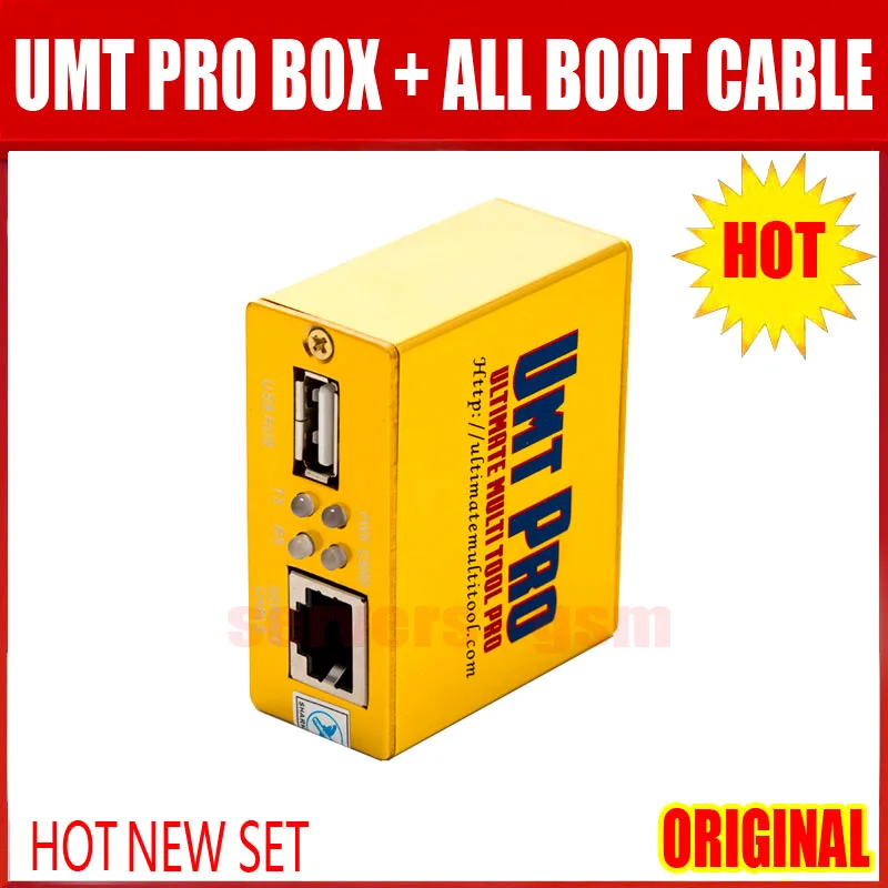 2020 новейшая 100% оригинальная коробка UMT Pro/UMT + Avb 2 в 1 с USB кабелем все кабели