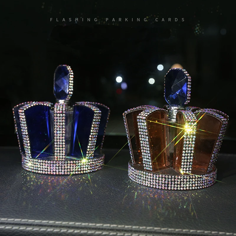 Стразы Корона автомобильный освежитель воздуха парфюм аромат кристаллическое