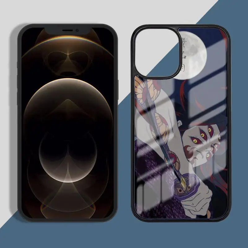

Anime Demon Slayer Phone Case PC for iPhone 11 12 pro XS MAX 8 7 6 6S Plus X 5S SE 2020 XR
