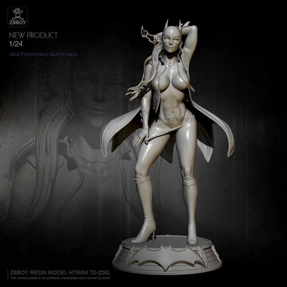 

1/24 Resin Figures Kits Model Self-assembled TD-2263