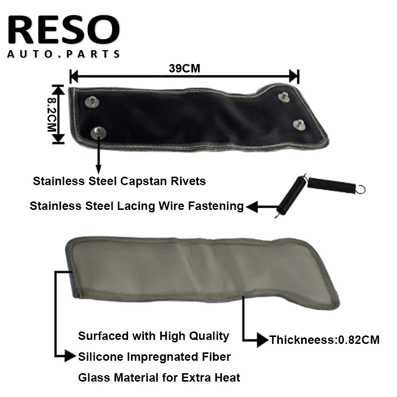 Титана турбо одеяло бини тепло Защитная обертка подходит для Subaru 02 13 WRX 04 18 STI 11