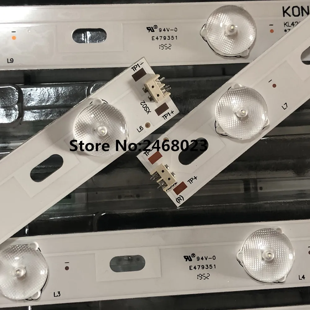 Светодиодный Подсветка полосы 12 лампа для Konka 42 &quotТВ KL42GT618 35017849 35017855 35017848 35017856