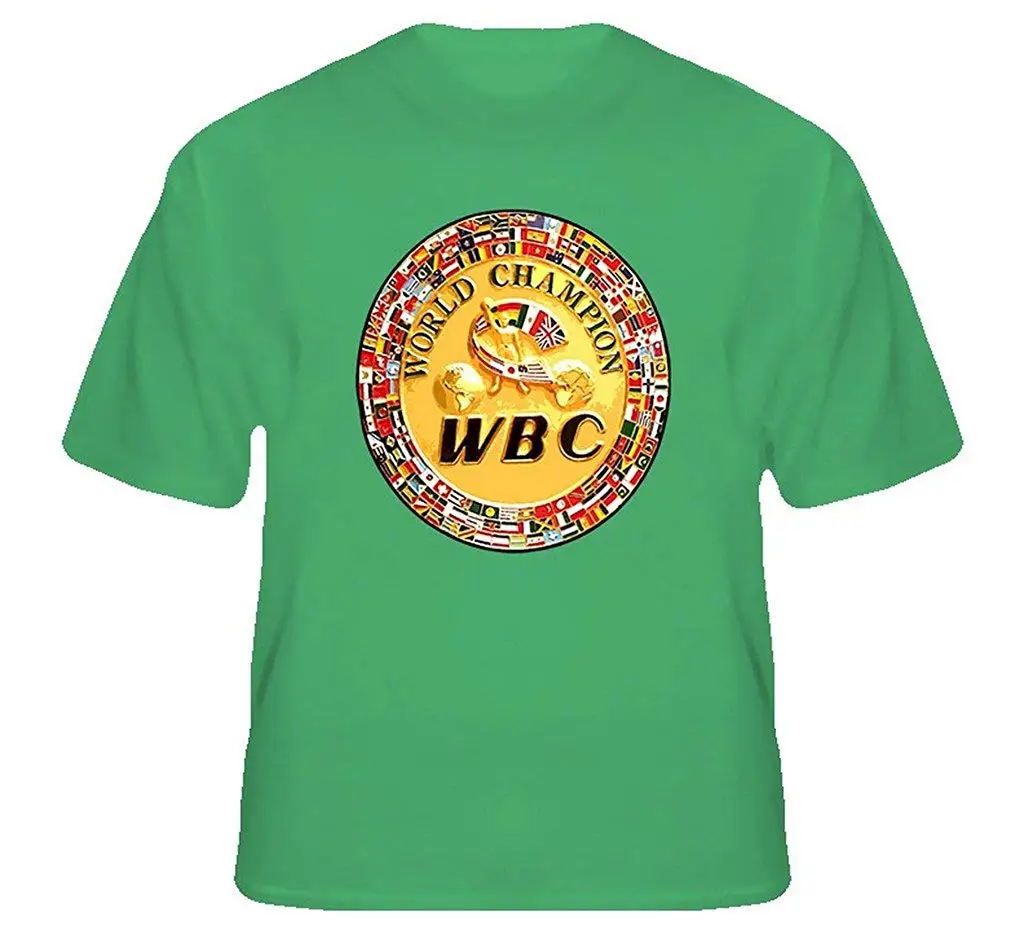 TSDFC для мужчин's WBC чемпионат по боксу пояс бокс футболка унисекс wo мужчин