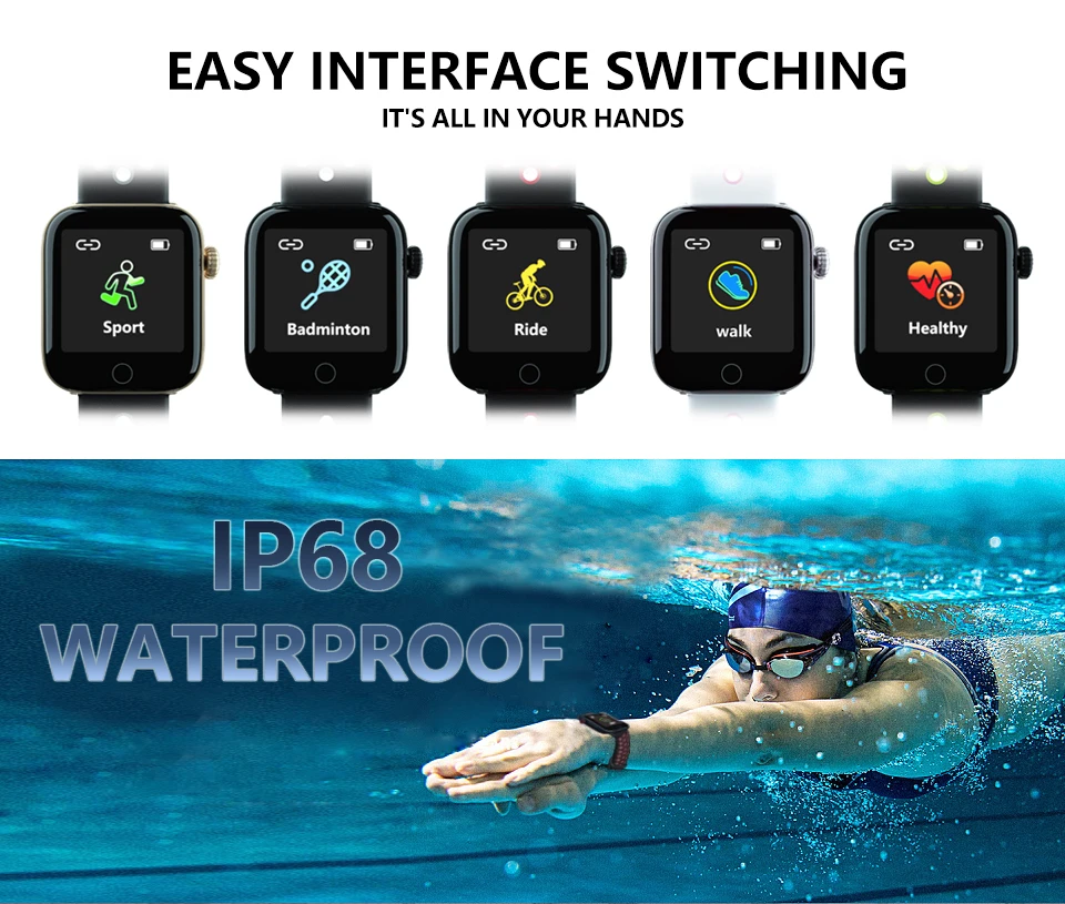 LEMFO Z7 IP68 Смарт-часы для мужчин для Apple Watch Bluetooth напоминание мульти-режим спортивные часы для женщин фитнес-Браслет Смарт-браслет