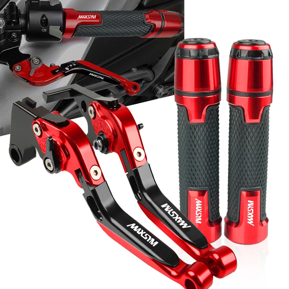 

Для SYM MAXSYM 400i 600i MAX 400 600 все годы 2019 2020 2021 Регулируемый рычаг тормоза CNC рычаг сцепления Рукоятка ручные ручки для мотоцикла
