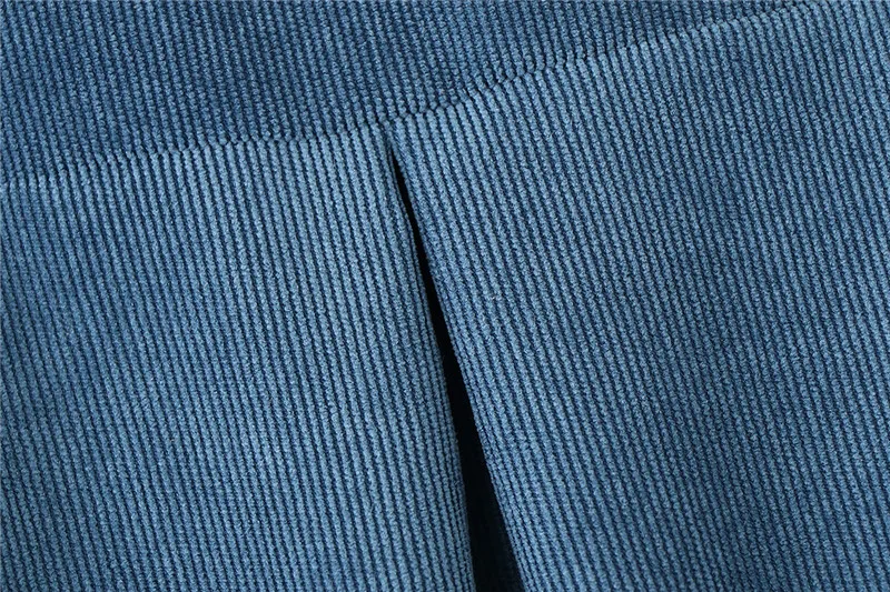 Новинка весна осень 2021 Вельветовая рубашка Blosue в стиле ретро Женская Корейская