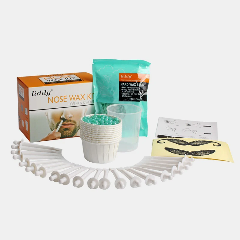 

Portable Set Nose Hair Removal Wax Kit Nasal Ear Hair Removal Wax Kit Painless Easy Mens Nasal Waxing Tool Nose Hair Trimmer