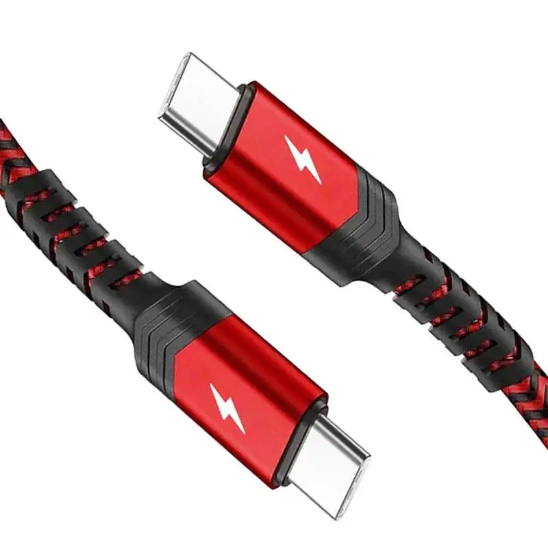 Тип USB C зарядный кабель Micro для быстрой зарядки USBC до Кабель с разъемом usb-c PD 60 Вт
