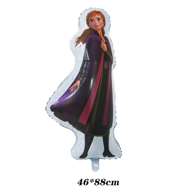 

Disney Frozen Aluminum Film Balloon Aisha Ann Princess Shaped Children's Birthday Party Anniversary Decoration Supplies 6pcs/set