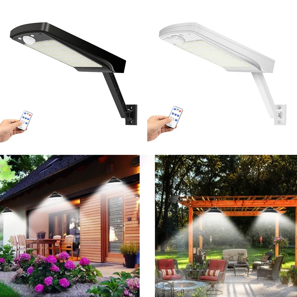 Водонепроницаемый садовый настенный светильник на солнечной батарее 56