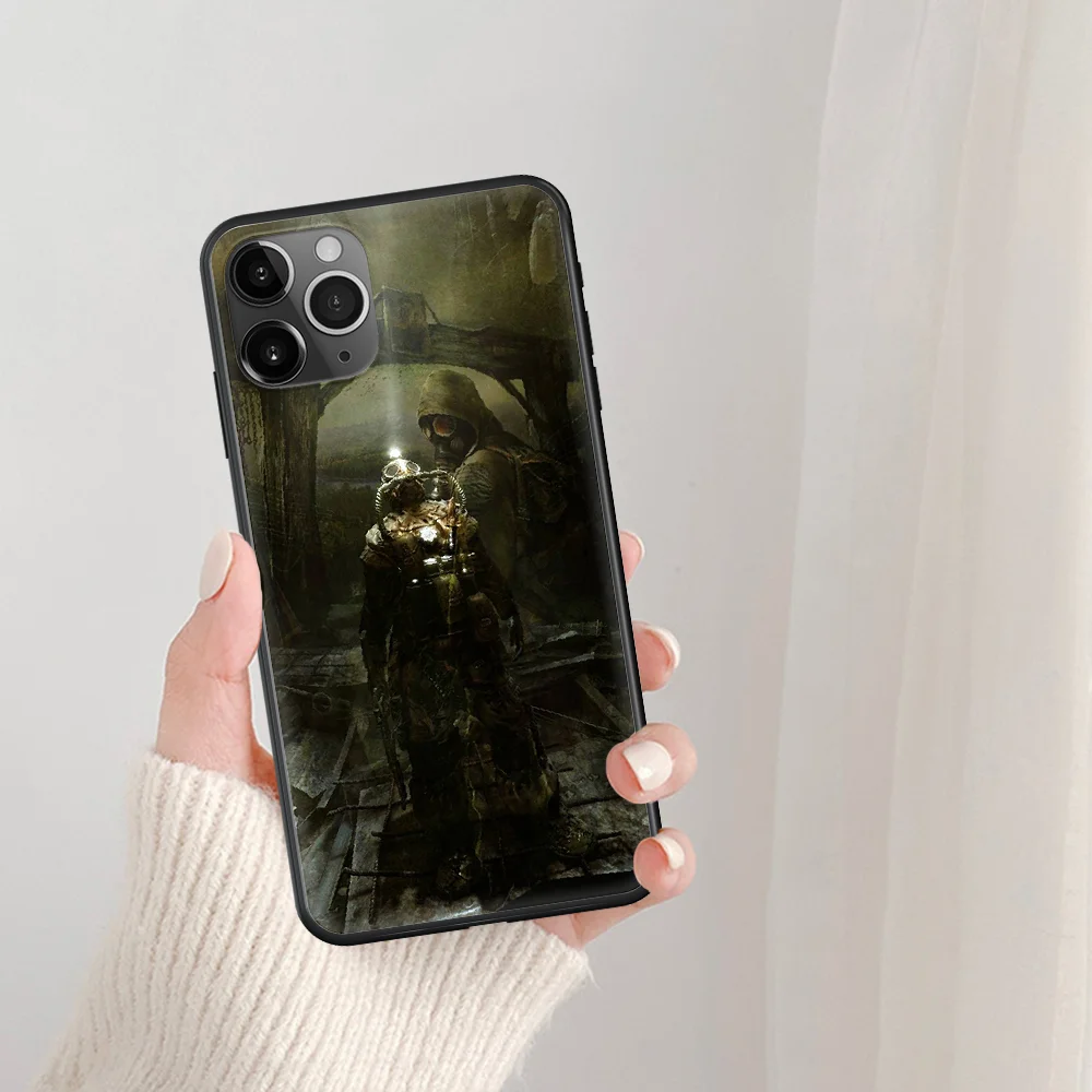 

stalker clear sky Game Phone Case For IPhone 5 5S SE 5C 6 6S 7 8 Plus X XS XR 11 12 Mini Pro Max 2020 black Funda 3D Coque Trend