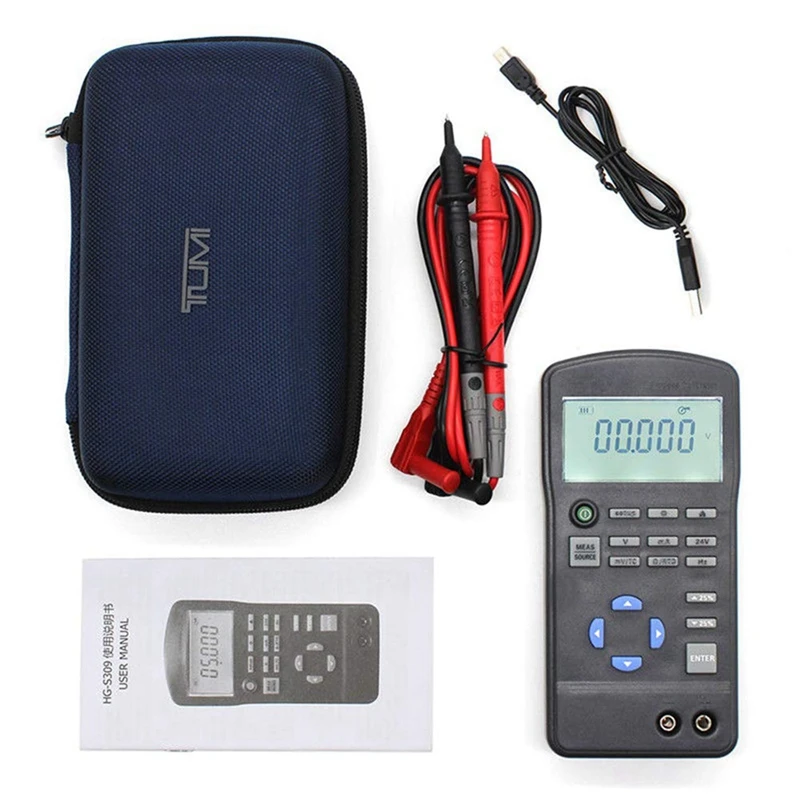 HTG810A генератор сигналов 4 20MA 0 10 В/мВ процесс калибратор тестер напряжения тока и