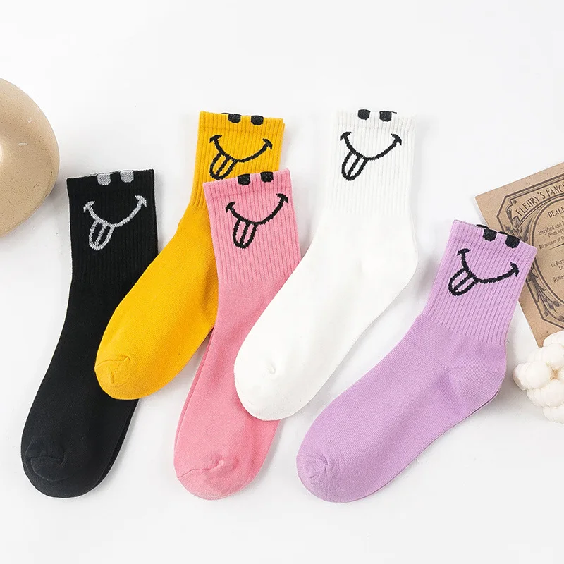 

Милые женские носки из хлопка с изображением мультяшных героев, в японском и розовом цвете, для весны, осени и зимы, 32302