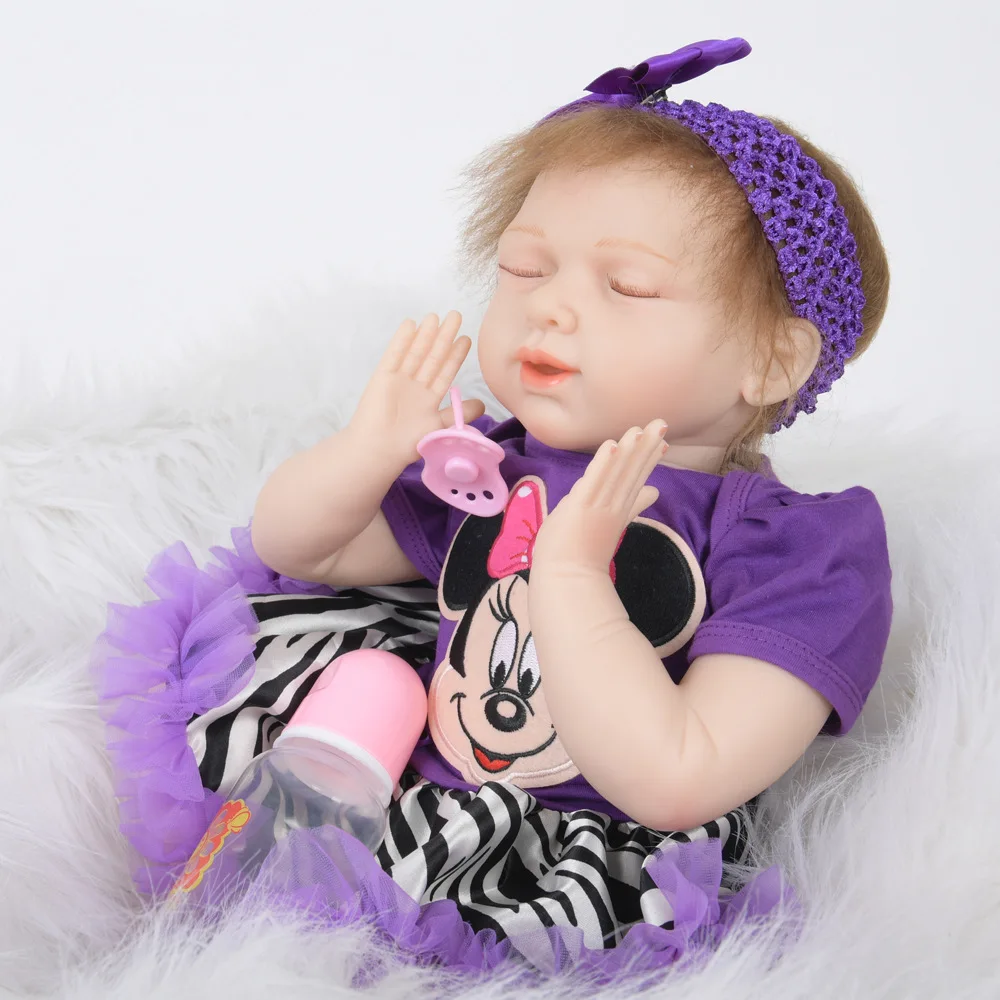 Лучшие продажи товаров рождественский подарок 22 &quot55 см Bebe Reborn Baby Doll детские