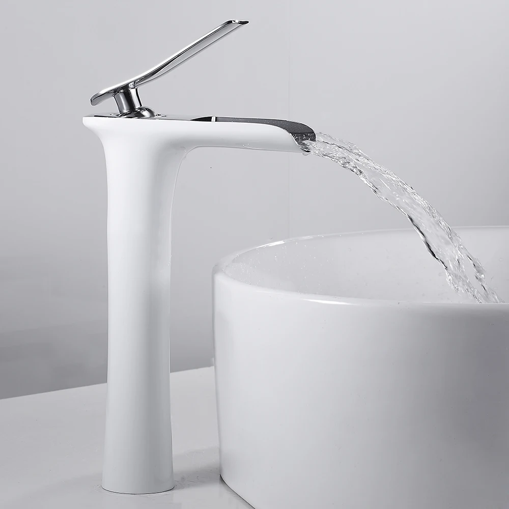 Водопад кран смеситель Смеситель Высокий Кран Крышка отверстие | Обустройство