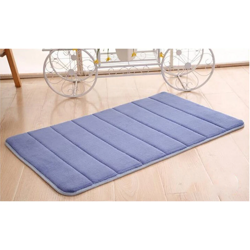 40x60 см домашние коралловые флисовые коврики для ванной моющийся коврик из пены с