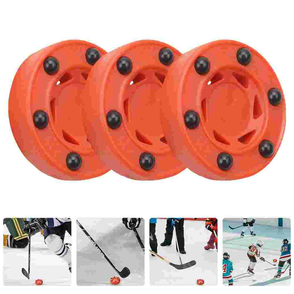 

3pcs Durable Roller Hockey Puck Inline Hockey Puck Roller Hockey Game Puck
