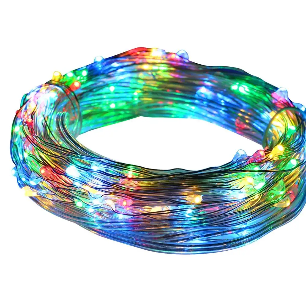 Светильник гирлянда на солнечной энергии водонепроницаемая светодиодная лента 2