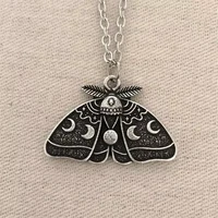 glamour fashion black insect shaped necklaces anniversary pendant necklace for women prom party gifts