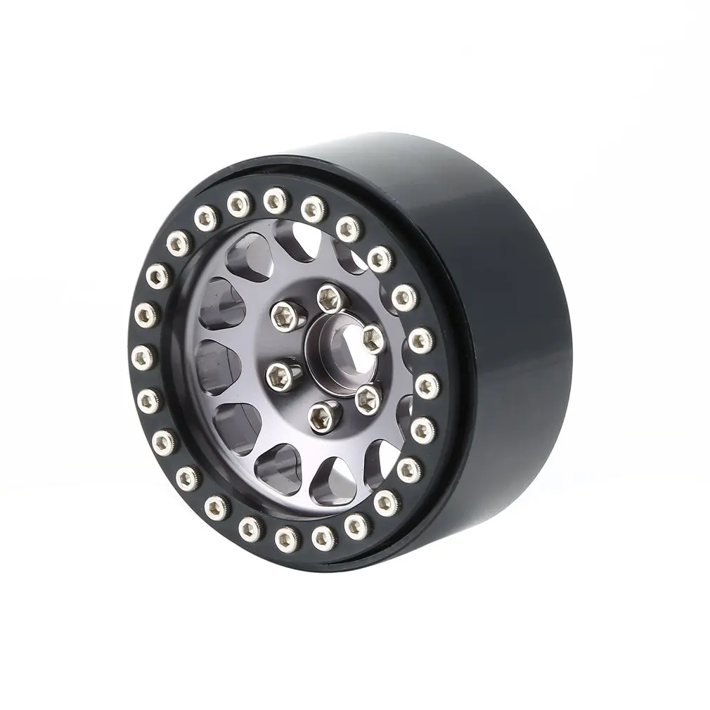 4PCS 1.9 Metal Beadlock Wheel Rim for 1:10 RC Crawler Traxxas Hsp Redcat Rc4wd Tamiya Axial Scx10 D90 Hpi Tire Accessories | Игрушки и