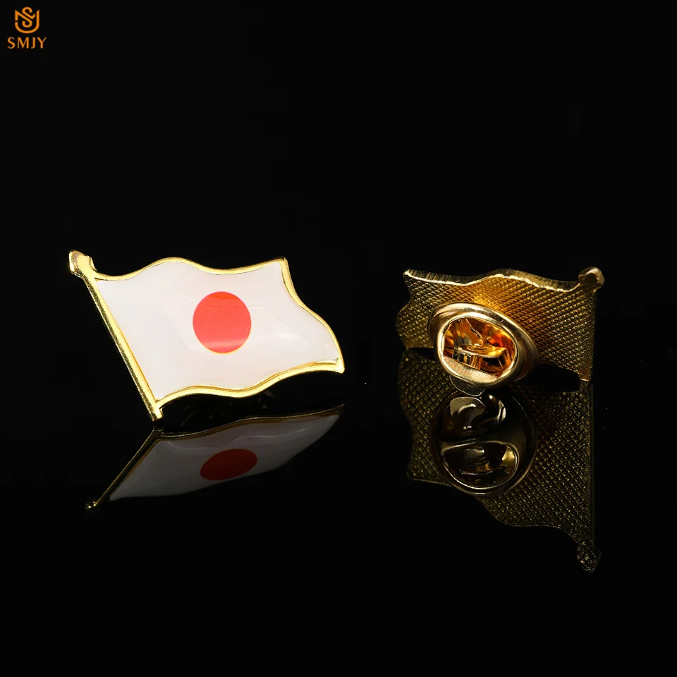 Asia Japan флаг солнца памятная брошь Кубок мира специальный значок фаната галстук