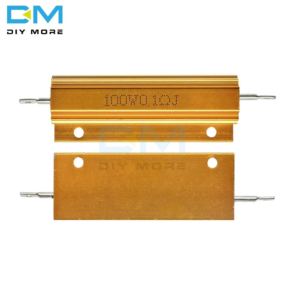 0.5R 1R 2R 4R 6R 8R 10R 20R 100W 5%+ 5%-5% Алюминий корпус занимает чехол Мощность с проволочной обмоткой резистор 0,5/1/2/4/6/8/10/20/50/ 100 Ом