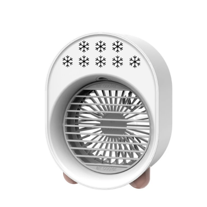 

Nice New Beautiful Small Fan Mini Air Conditioning USB Refrigerated Fan Cold A208 Green Summer Home Room Accessories