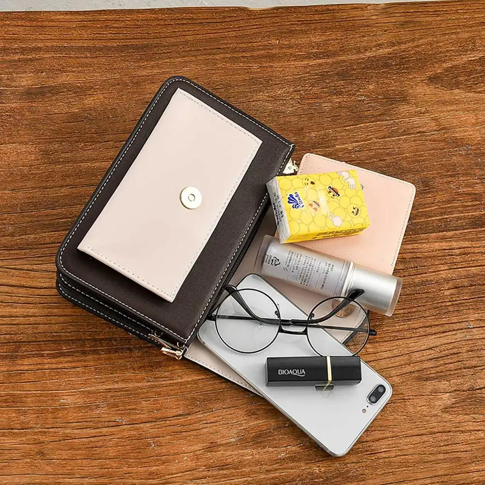 XUNMEI маленькие кошельки и сумочки для девушек женские широкие лямки женская сумка