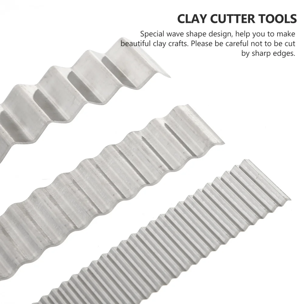 3Pcs Polymer Clay Cutters with Storage Box for Shaping Sculpting Modelling |